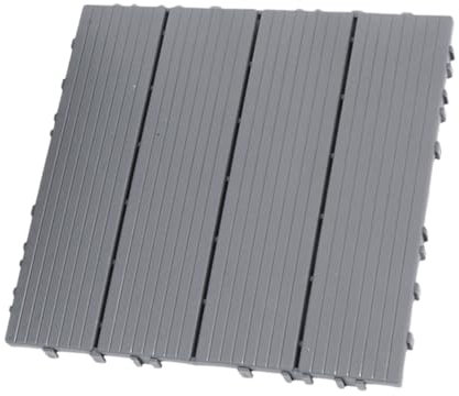 LIFKOME Piastrelle Per Pavimenti Esterni in Plastica Ad Incastro Impermeabili Per Patio Piscine Da Giardino Cortili e Balconi Uso Fai Da Te Tubo Dell'acqua