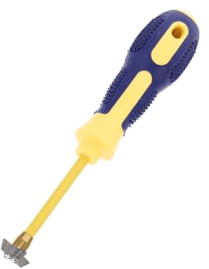 Hoement Herramienta Para Quitar Lechada y Calafateo, Raspador De Tungsteno Duradero, Limpiador De Juntas Para Baldosas, Uso Profesional Para Construcción, 1 Unidad