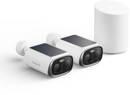 Reolink Kit Telecamera Wi-Fi Esterno Senza Fili 3K 5MP con Batteria