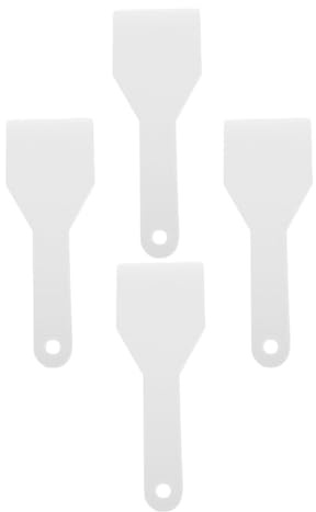 iplusmile 4 Pezzi Raschietto per Ghiaccio in Plastica per Frigorifero, Pala Antighiaccio Multifunzionale per Rimozione Ghiaccio da Freezer e Parabrezza, Utensile da Cucina Resistente