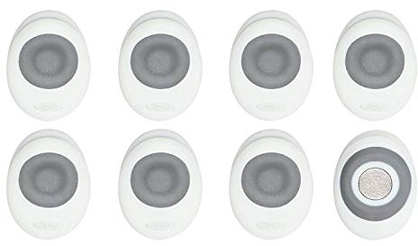 OXO Good Grips Magnetic Mini Clips (8 Pack) - White/Gray