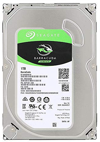 Seagate Interne Festplatte SATA 3.5 Barracuda Singpk (ST1000DM010) Von 1 TB (Generalüberholter)