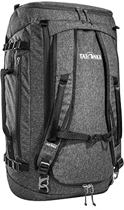 Tatonka Duffle Bag 45L - Faltbare Reisetasche mit Rucksackfunktion, abschließbar, klein verstaubar und mit 45 Liter Volumen