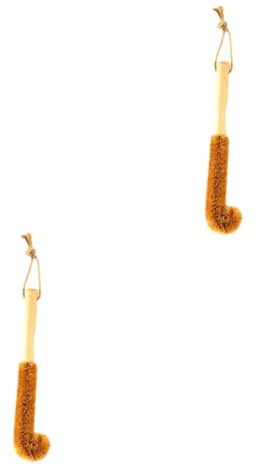minkissy Peinture Lait De Goupillon Fibre De Brosse Tasse D'eau Verres à Café Bouteille à Long Manche Pour Bébé En 2 Pièces