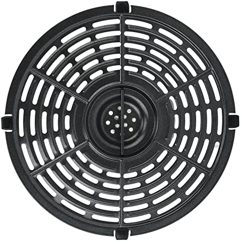 Air Fryer Grillpfanne, Durchmesser 21,6 Cm, 8,5 Zoll Air Fryer Ersatz-Crisper-Platte, Antihaftbeschichtete Grillplatte, Tablett-Ersatz