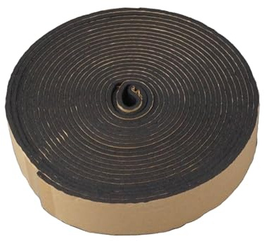 1 Roll Pipe Insulation Foam Wrap, Weather Stripping Door Seal, Adhesive Foam Seal Tape, 30/50/80 mm Wide Antifreeze Pipe Insulation, Self-Adhesive Outdoor AC Tube, Pipe Heat Insulation Foam(5MM THICK*