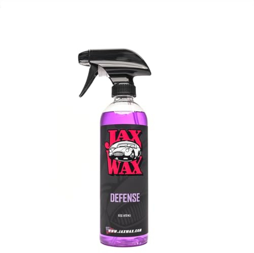 Jax Wax Defense Spray Sealant - Hydrophobic Spray-On Protection for All Vehicle Surfaces - Long-Lasting Shine and Protection - Easy to Apply - Safe for Paint, Glass, Trim, and Wheels