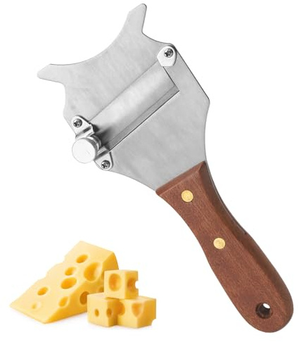 Trüffelhobel, Cheese Slicer mit Einstellbarer Dicke Edelstahlhobel | Scharfer Schneider für Trüffel, Käse Profi Käsehobel Trüffelhobel Käsemesser Set Trüffel Reibe für Zuhause, Küche, Restaurant