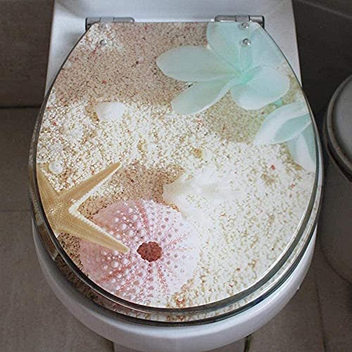 Abattant WC réglable avec poignée en pierre pour salle de bain familiale