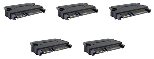 Uikdjgu 5X 22P 7 + 15 Stecker Auf 22Pin Buchse Konverter Adapter