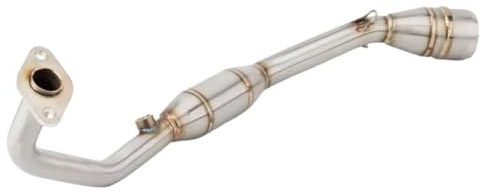 Silenziatore Scarico Moto Compatibile Con Yamaha Per Nmax125 Per Nmax155 2021 2022 Scarico Motocicletta Per Escape Moto Adattatore Tubo Collegamento Anteriore Motocicletta Connettore