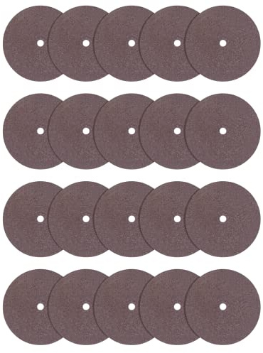 Dremel 420 Trennscheibe, 15/16 Zoll (23,8 mm) Durchmesser, 0,40 Zoll (1,0 mm) Scheibendicke, Schneidwerkzeug Zubehör (20 Stück)
