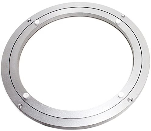 Lazy Susan Rotating Aluminium Metal Round Circular Turntable Bearing 25cm 10 inch 250mm Heavy Duty