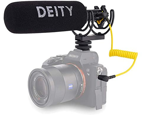 Deity V-Mic D4 Duo Doppelkapsel-Nierenmikrofon, Kamera-Richtmikrofon mit Rycote-Stoßdämpferhalterung für DSLR-Camcorder und Smartphone