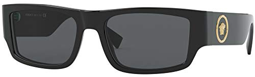 Versace Unisex 0VE4385 Sonnenbrille, Negro, 56
