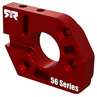 ARRMA Aluminum Motor Plate 56 Series Red, ARA320591