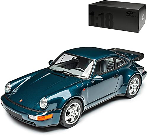 GT Spirit Porsche 911 993 RS Coupe Dunkle Mitternacht Blau 1993-1998 Nr 314 1/18 Modell Auto mit individiuellem Wunschkennzeichen
