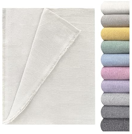 GFD – Colcha Multiusos para Sofas Lisa Oporto, Cubre Sofa, Plaid Sofa, Plaid Cama, Jarapas para Sofas, Foulard Sofa, Manta Cubre Sofa, Colcha Sofa Blanco Crudo (230 x 290, Blanco Beige)