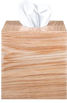blomus Kosmetiktuchbox WILO | quadratisch | Hartholz | Farbe Oak | Zeitloses Design