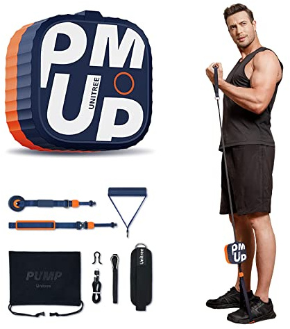 Unitree Fitness PUMP Pro Exercise equipment Cable machine Home gym (Energetic Blue)