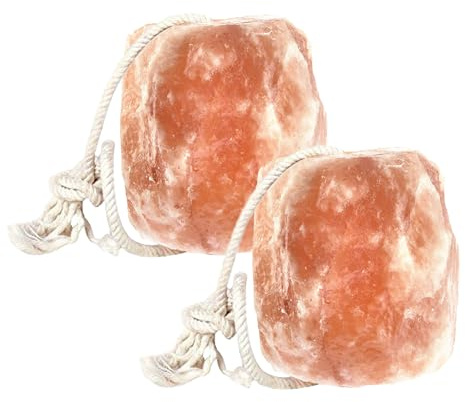 Pearl Organic Horse Salt Lick 6lb on Rope for Horse