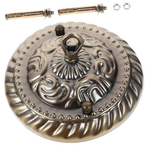 KITANDOVE Per Lampadario Stile Vintage Staffa Con Copertura Per Sospensione Decorazione Elegante Per Interni
