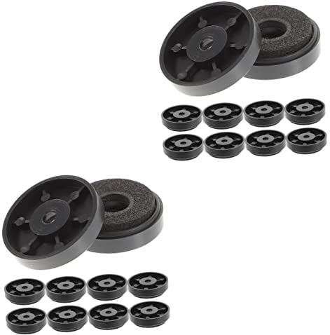 KONTONTY 20pcs Speaker Isolation Feet for Turntable Subwoofer Stand Speaker Spikes Pads