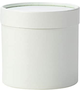 LEJIAJU Cajas redondas de flores para mujer, bolsa de papel con tapa para ramo de flores, cajas de almacenamiento