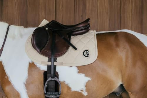 Tapis de selle FULL - Beige - Saut d'obstacles