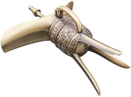 PHENOFICE Calice Di Bronzo in Lega Di Zinco Tazza Retro Per Vino Resistente E Decorativa Per Feste E Bar