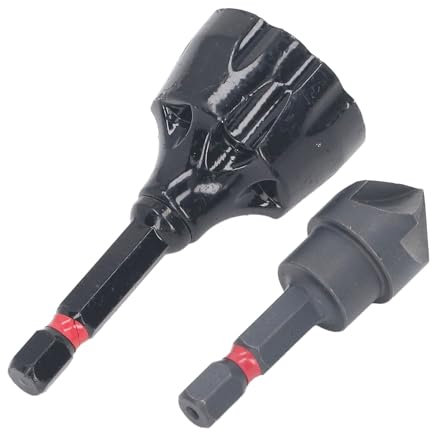 Deburring Chamfer Tool Set 1/4in Drill Bit Deburring External Chamfer Tool for Processing Professional Accessories for Use