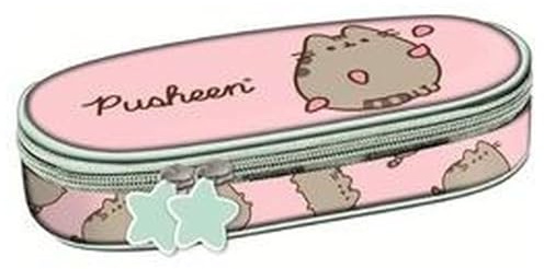 Goldkids - Trousse à crayons pour filles et garçons - Trousse à 1 compartiment - Trousse d'écolier remplie - Trousse d'écolier - Trousse d'écolier - Trousse d'écolier sans contenu - Motif Pusheen