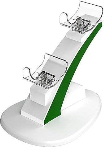 Dual Controller Charger Dock Station - Fast Charging Stand for Gaming Controllers, Organize and Power Up Your Gaming Setup