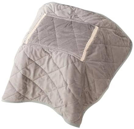 Coperta elettrica scalda gambe invernale per camera da letto, casa, ufficio, grigio