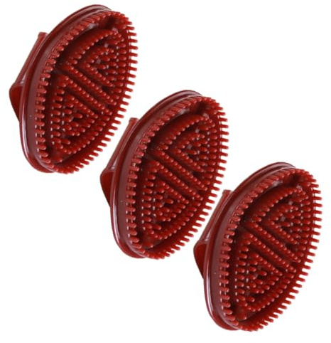 POPETPOP 3pièces Brosse De Massage Pour Cheveux Et Nettoyage De Peau Brosses Portables Plastique Pour Salle De Bain Et Douche