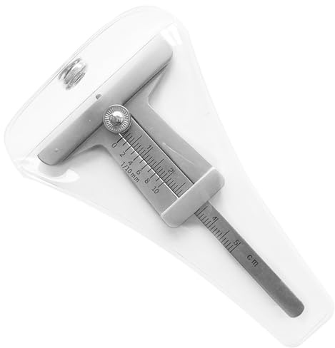 Medidor de profundidad de banda de rodadura - Herramienta de medición de acero inoxidable, Comprobador de banda de rodadura de neumáticos de automóvil con escala de calibrador | Herramienta de medició