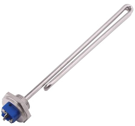 Elektrischer Wassererhitzer DN25 1 BSP Tauchheizelement For Brauen 230 V 3500 W 240 V 2400 W Edelstahl SUS304(Set,240v 2400w,SUS cap)