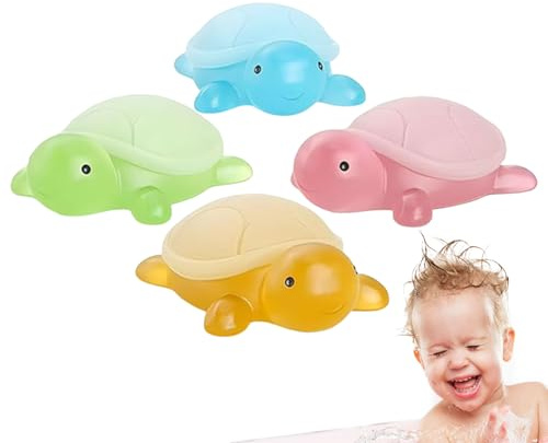 Sapone Artigianale Per Bambini Bagnoschiuma Naturale Idratante Detergente | Forma Di Tartaruga Divertente Accessorio Da Bagno Facile Detergente Idratante Naturale Delicato Per Ma