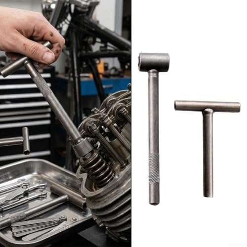 Set di strumenti per la regolazione della valvola del motore del motociclo per spessimetro premium per riparazione scooter - Chiave esagonale quadrata tipo T 150 mm