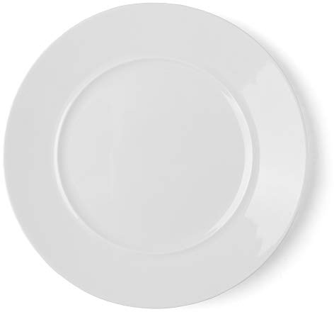 'Holst Porcelaine St 031 Style Assiettes Plates 31 cm Style, Porcelaine, Blanc, 31 x 31 x 3 cm, 2 unités