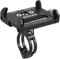Lixada Universale Supporto per Telefono Regolabile Bici di Supporto GPS Staffa Cradle Clamp per Mountain Bike (nero)