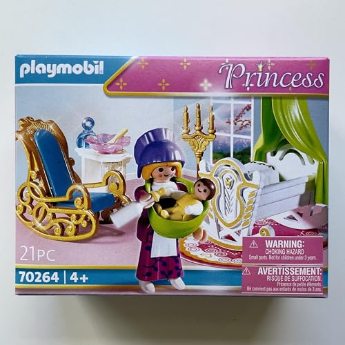 PLAYMOBIL 70264 Princess Amme mit Babywiege (ehem. 4254)