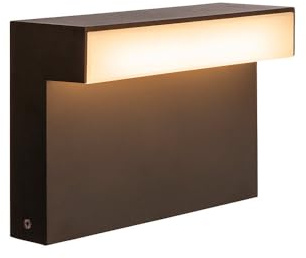 SLV Stehleuchte L-LINE OUT 30 FL/LED Außen-Beleuchtung für Wege, Wände, Eingänge, Outdoor Garten-Lampe / IP65 11.5W 810lm anthrazit, 1003536