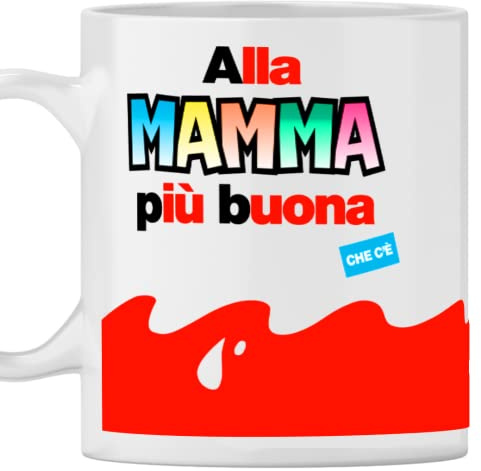 Generico Tazza regalo ironica e divertente per la mamma. Idea regalo perfetta per la Festa della Mamma, per il compleanno, per Natale - Mamma più Buona