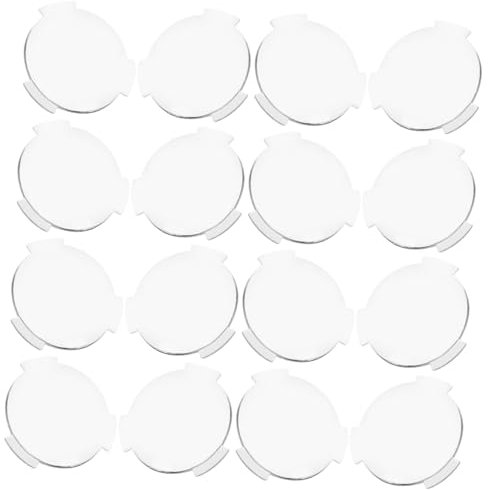 KOMBIUDA 20stücke Vr-Brillen-zubehör Mit Lichtblockierenden Linsen Ersatzlinse Aus Pc-Material Für Vr-Brillen Anti-blaulicht Und Anti-schwindel Einfache Montage Und Demontage Hohe Haltbarke