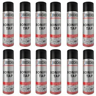12 X TAPHICEROS Adesivo spray per feltro, 500 ml (12), universale, forte connessione flessibile, rapida adesione ed evaporazione, facile da applicare, non contiene DCM