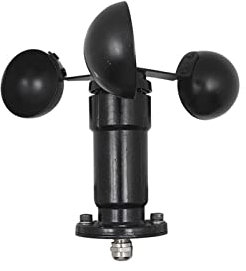 Anemometro, 0-60 m/s Sensore di velocità del vento in lega di alluminio Uscita a impulsi Trasmettitore di velocità del vento Anemometro Ampiamente usato in agricoltura, silvicoltura, ambiente(CWT-SWS-