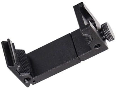 LLHCF Smartphone-Stativ-Adapter mit Blitzschuh-Anschluss, Handy-Ständer, Stativhalterung für Video-Live-Streaming