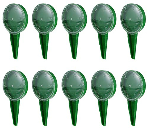 BESTonZON 10pcs Gardening Seeder Gear Plastic Disseminator Plant Seed Spreader for Home