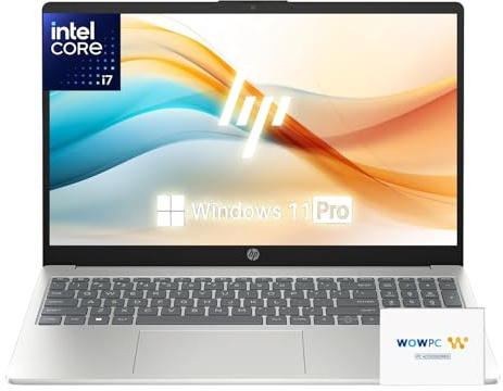 HP Ultrabook 15.6 FHD Laptop for Business & Academic | Powerful Intel Core i7-1255U up to 4.7GHz | 32GB RAM - 1TB Storage (512GB PCIe SSD&512GB External) | Webcam | Win11 Pro | WOWPC Bundle